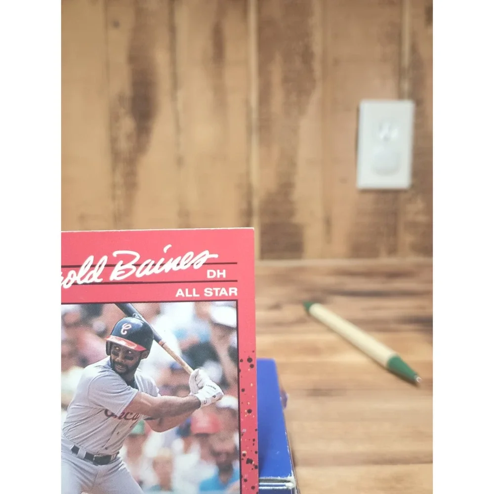 1990 Donruss HAROLD BAINES #660 All-Star -ERROR CARD‎